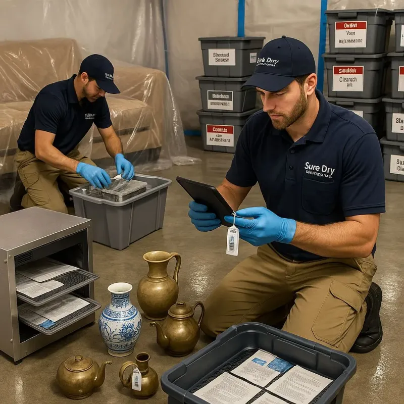 Content Protection and Restoration process in Hot Springs Village, AR