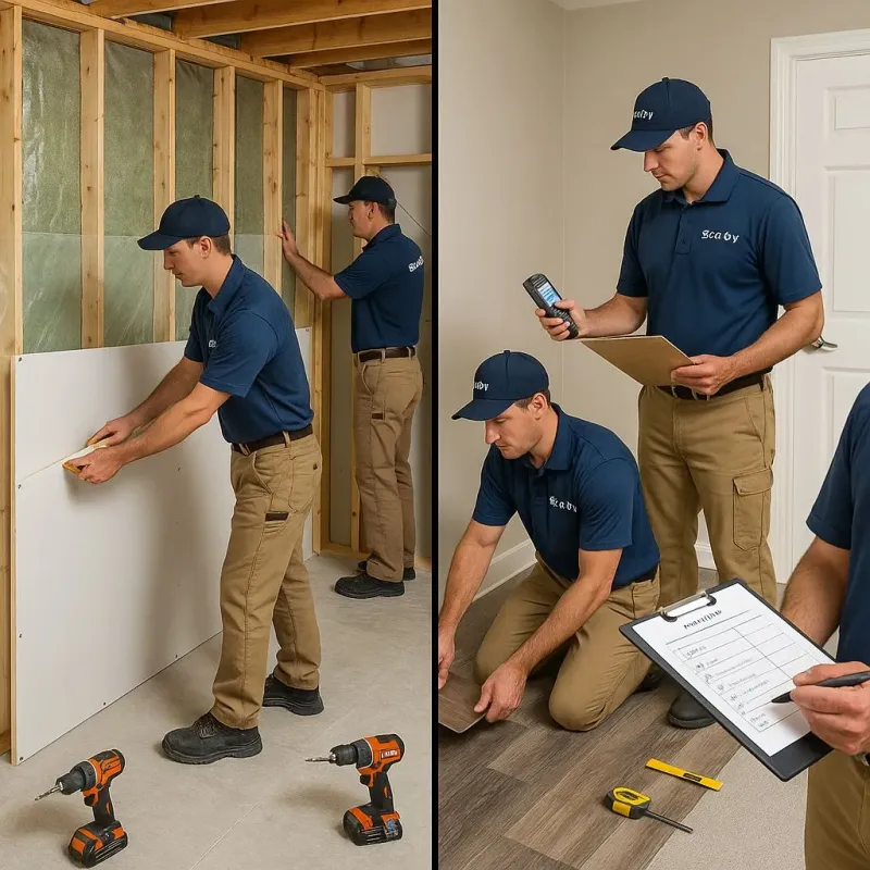 Repairs and Reconstruction process in Hot Springs Village, AR